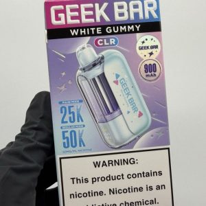 Geekbar Whitegummy Clr Pulsemode 25k Regularmode
